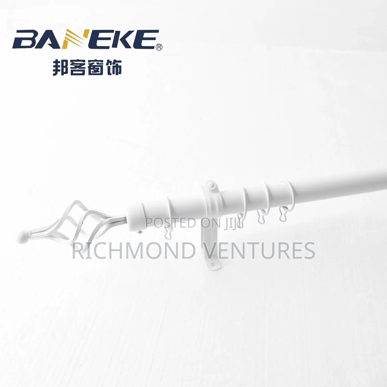 Neat and Strong Adjustable Curtain Rod in Diff Sizes