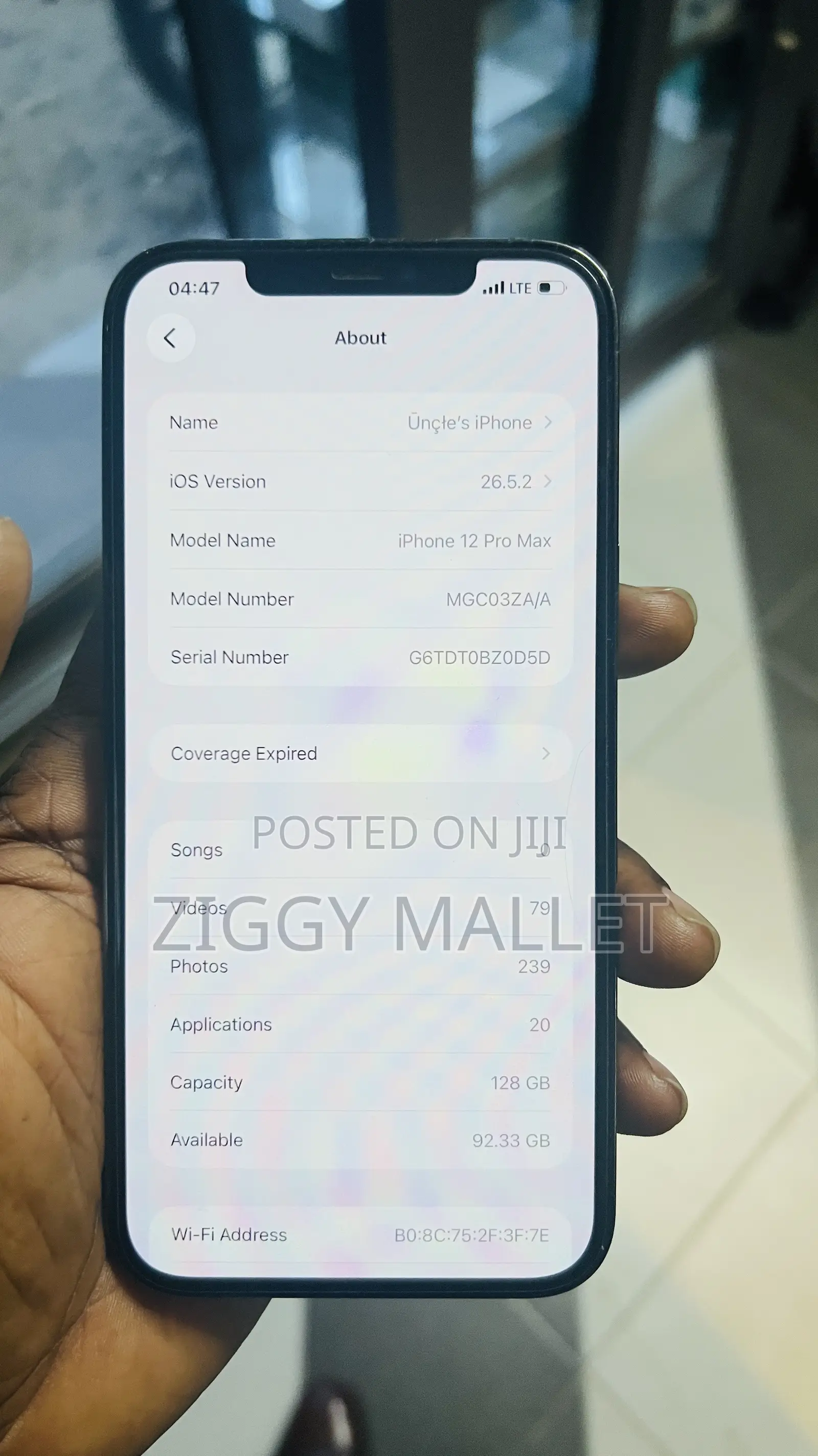 Apple iPhone 12 Pro Max 128 GB Graphite