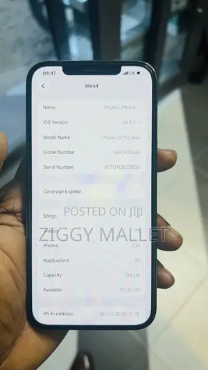 Apple iPhone 12 Pro Max 128 GB Graphite