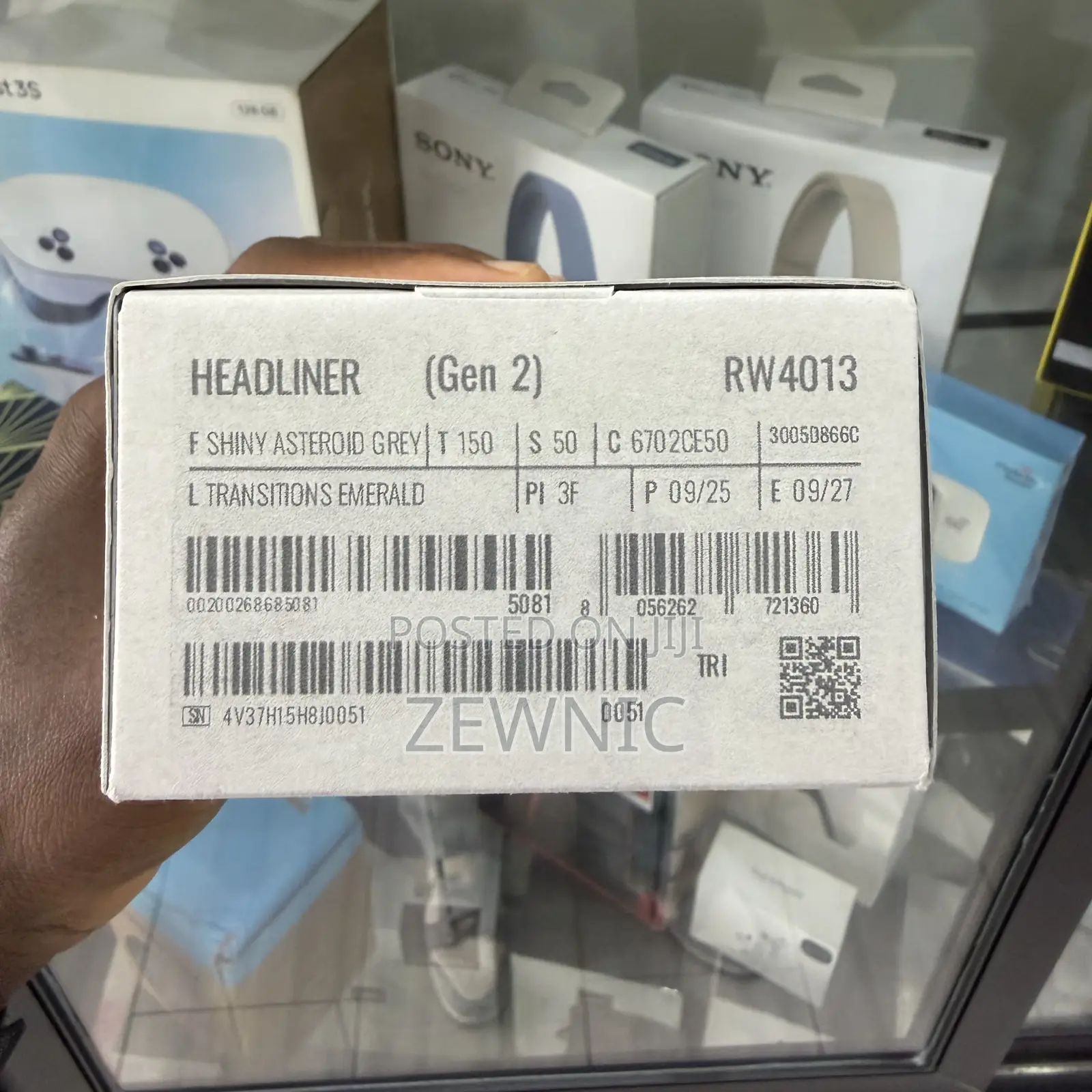 Ray-Ban Meta Headliner (Gen 2) Transition Emerald Lenses