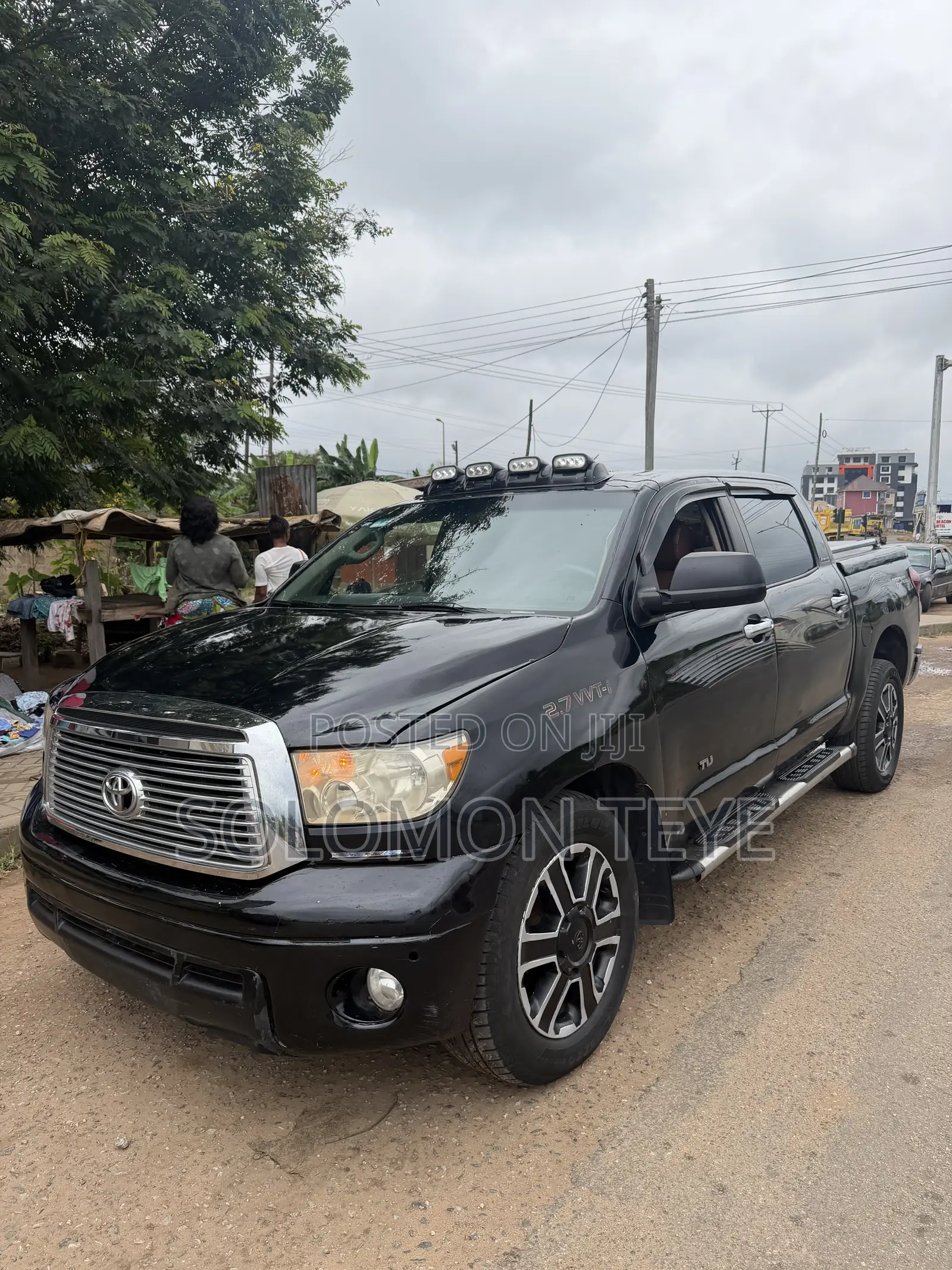 Toyota Tundra Double Cab 4x4 Limited 2011 Black