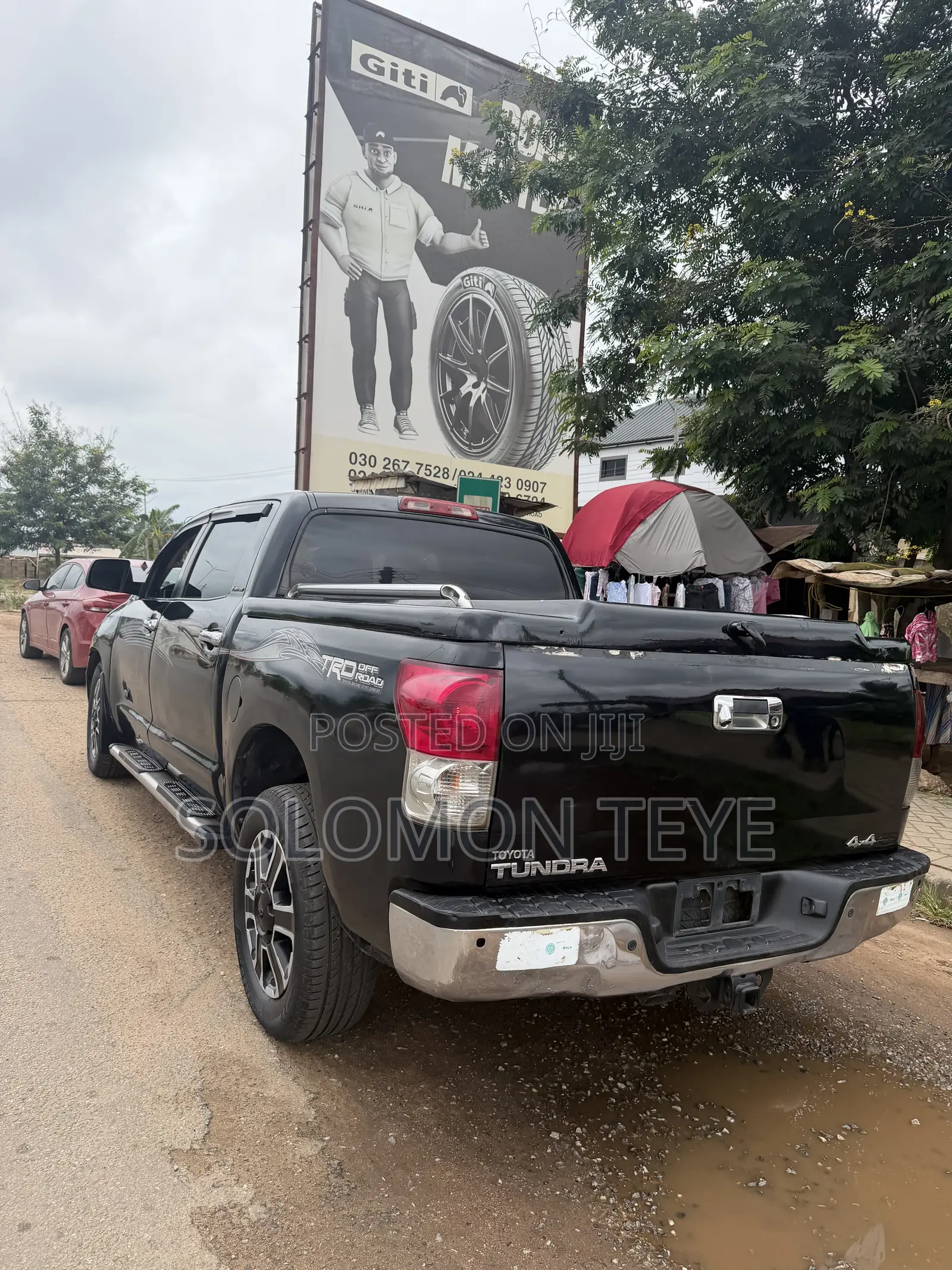 Toyota Tundra Double Cab 4x4 Limited 2011 Black