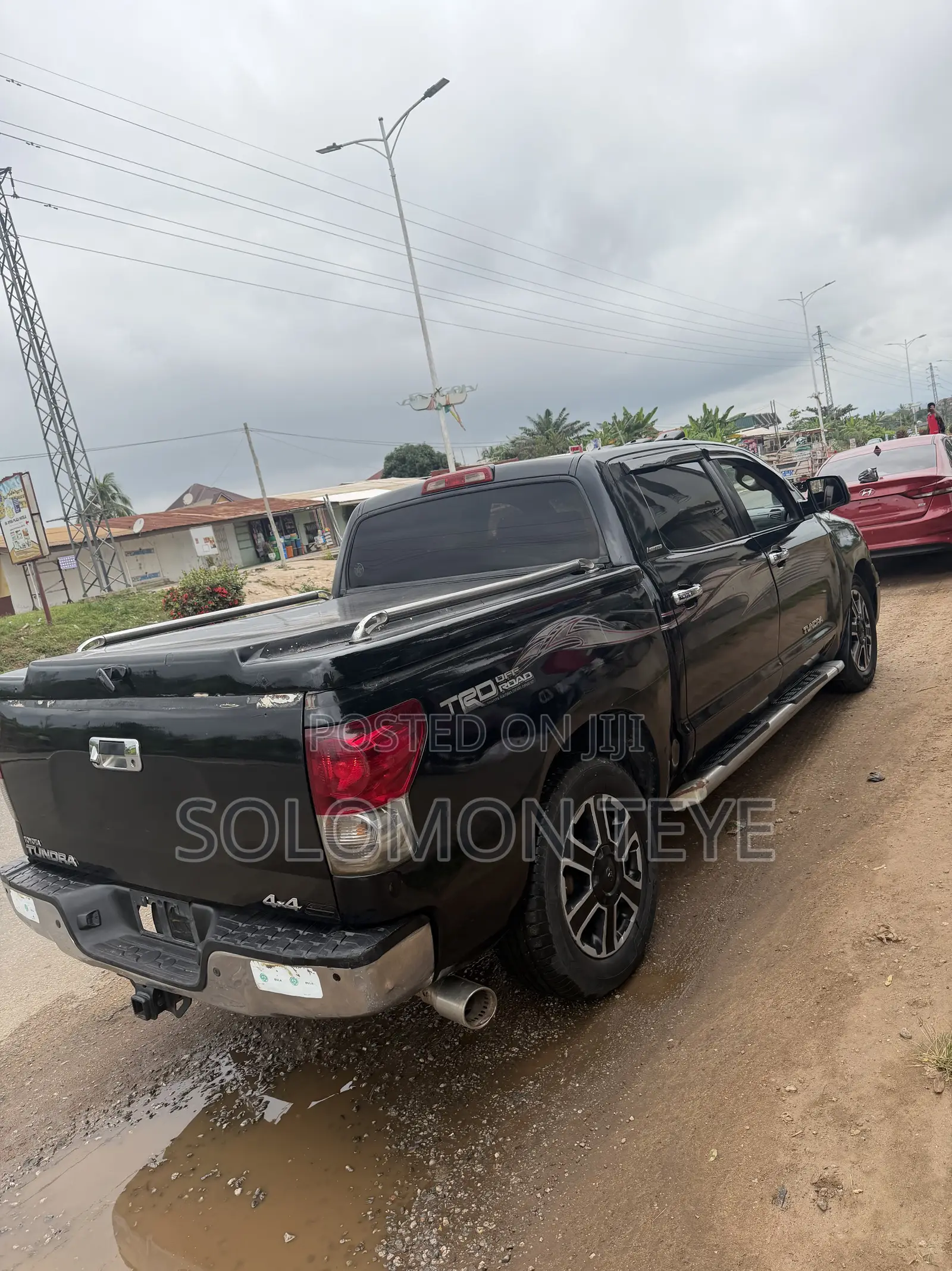 Toyota Tundra Double Cab 4x4 Limited 2011 Black