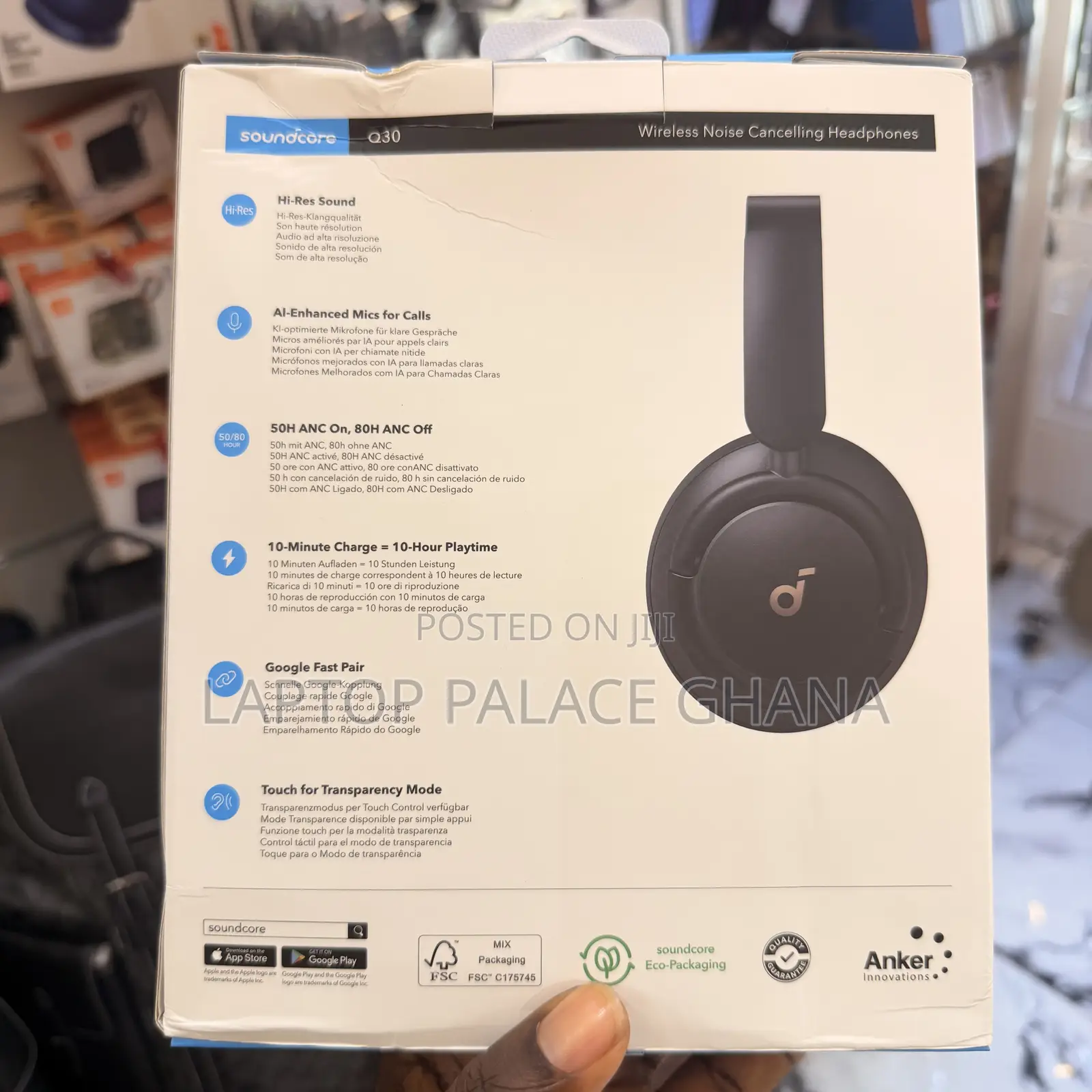 Soundcore by Anker Q30 Noise Cancelling Headphones