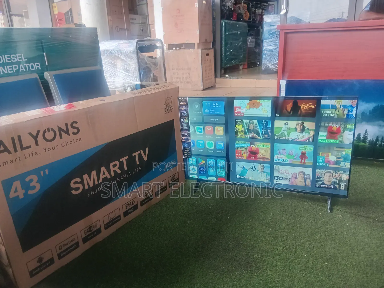 Ailyons Smart LED Television – Enjoy Movies, Sports More