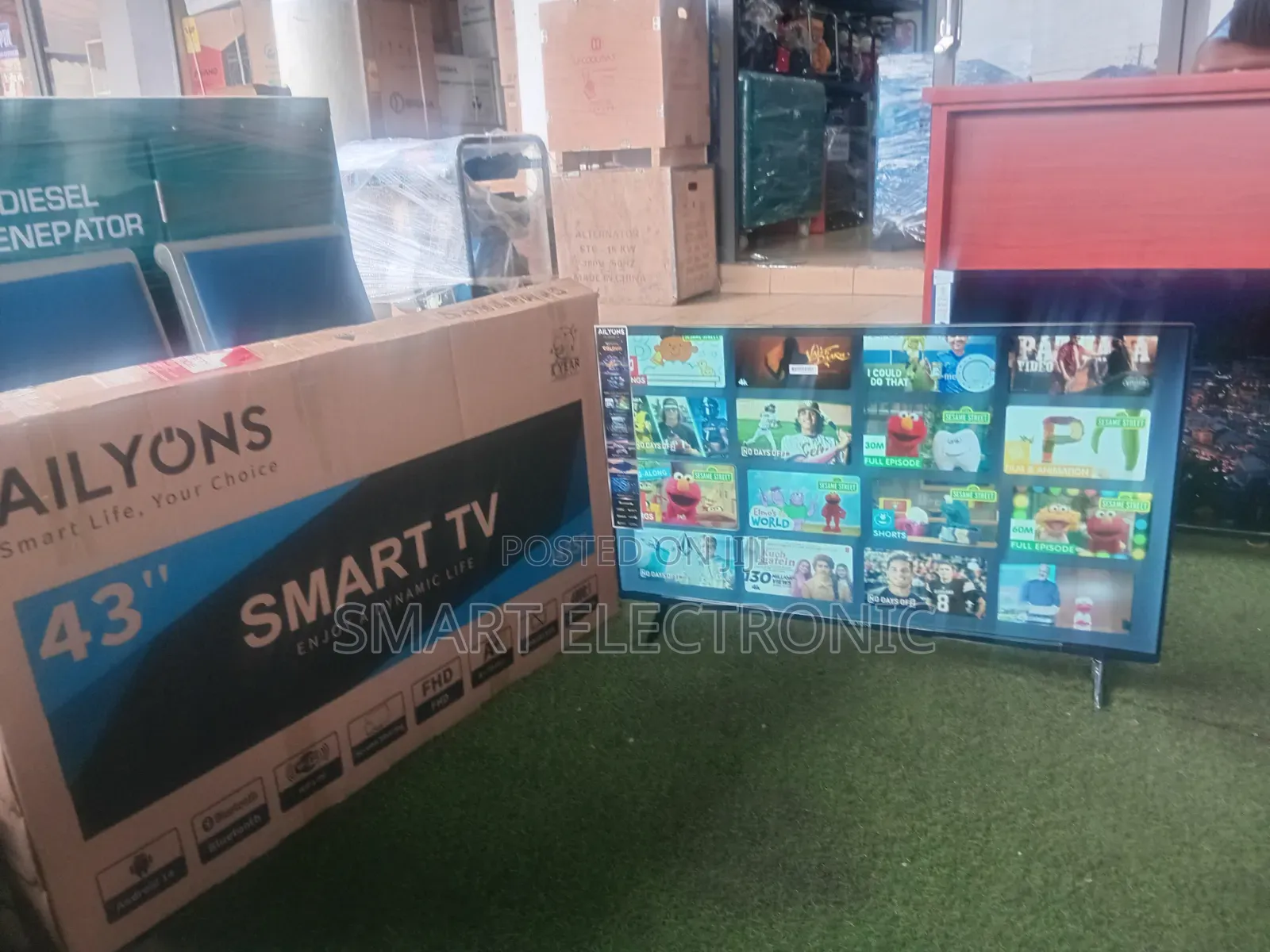 Ailyons Smart TV – Crystal Clear Display With Premium Look