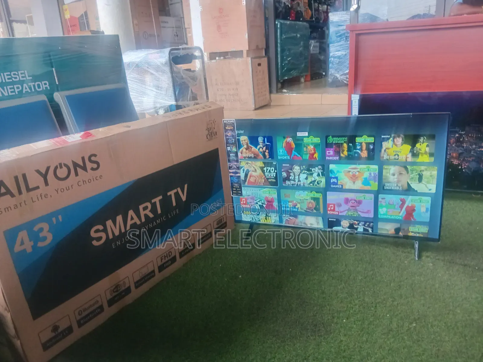 Ailyons Smart TV – Crystal Clear Display With Premium Look