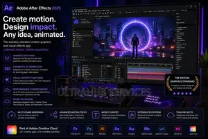 Adobe After Effects 2025-2026 for macOS/Window