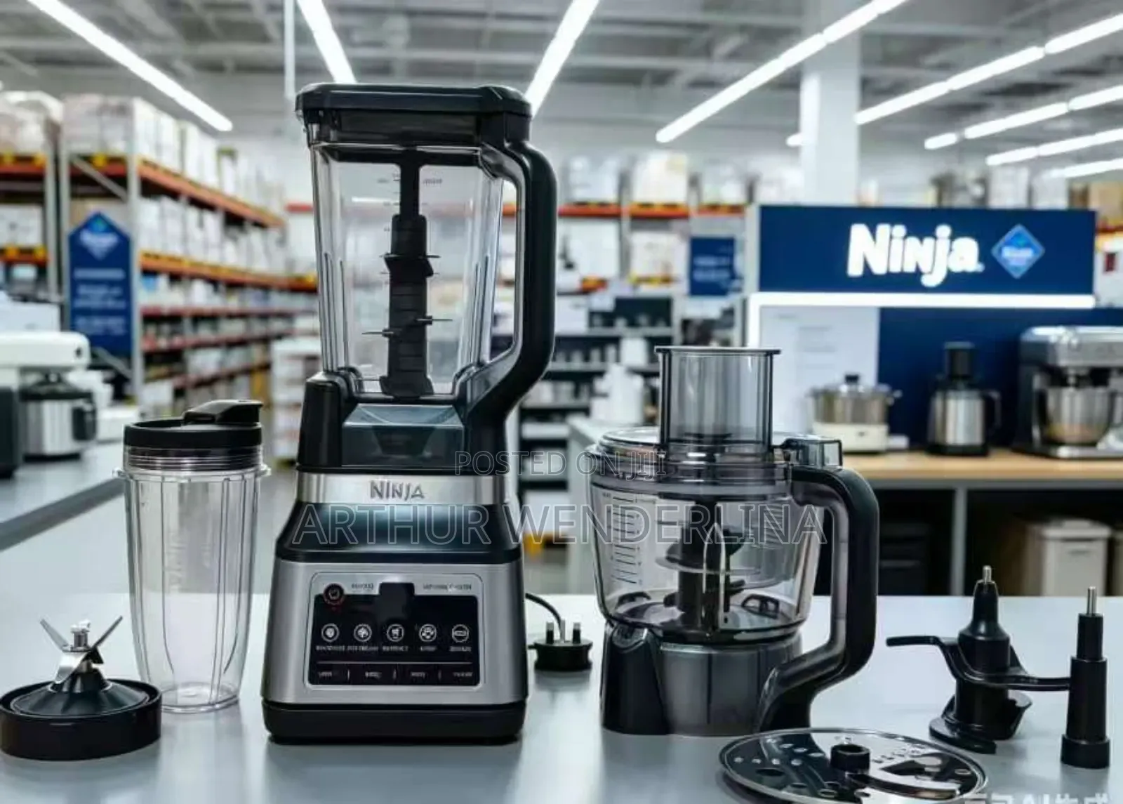 NINJA PROFESSIONAL BLENDER 3 IN 1 ,1400watt Auto-Iq Presets