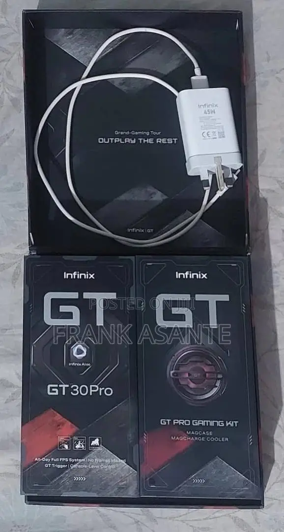 Infinix GT 30 Pro 256 GB Black