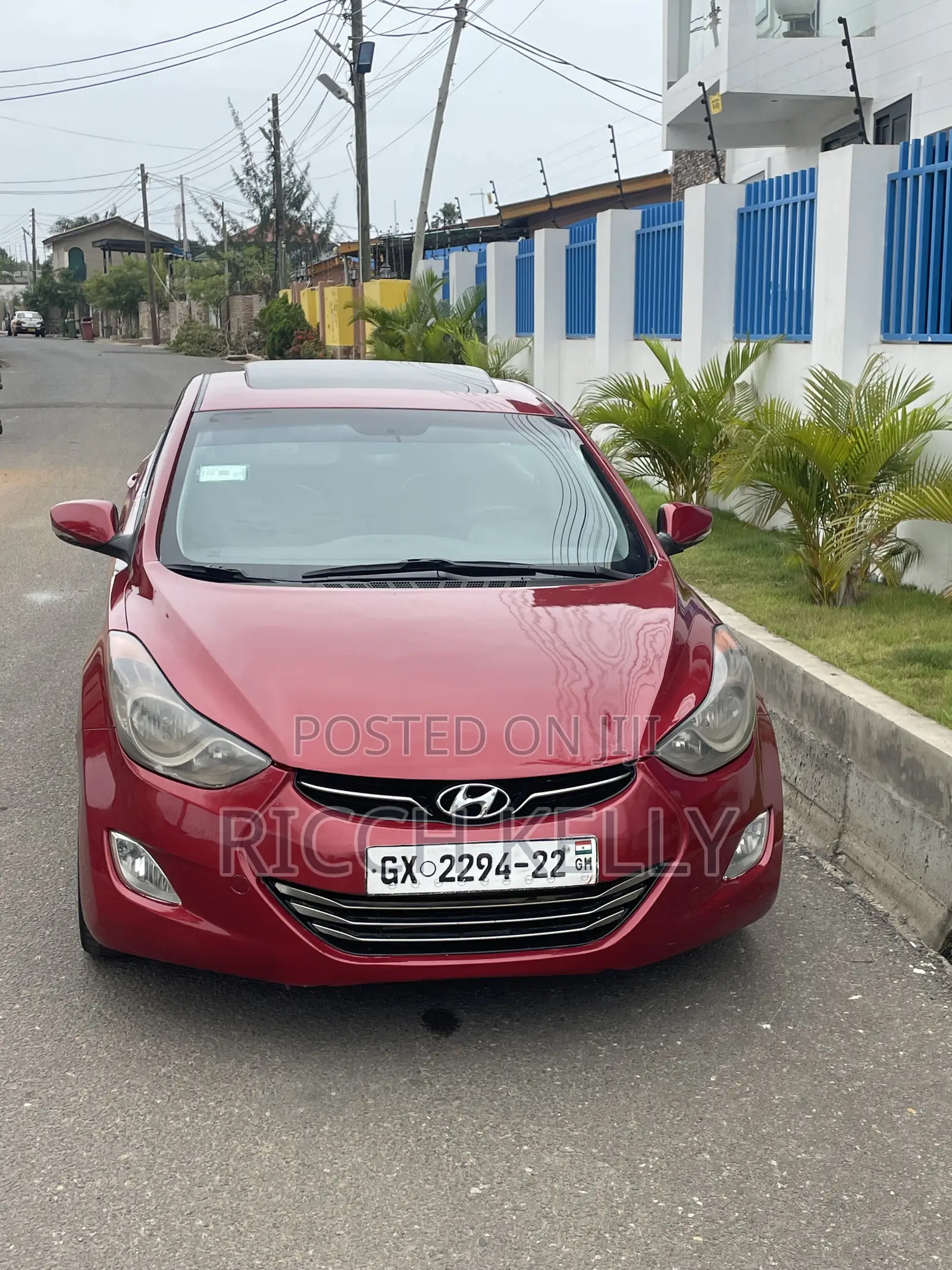 Hyundai Elantra Limited Sedan FWD (1.8L 4cyl 6A) 2013 Red