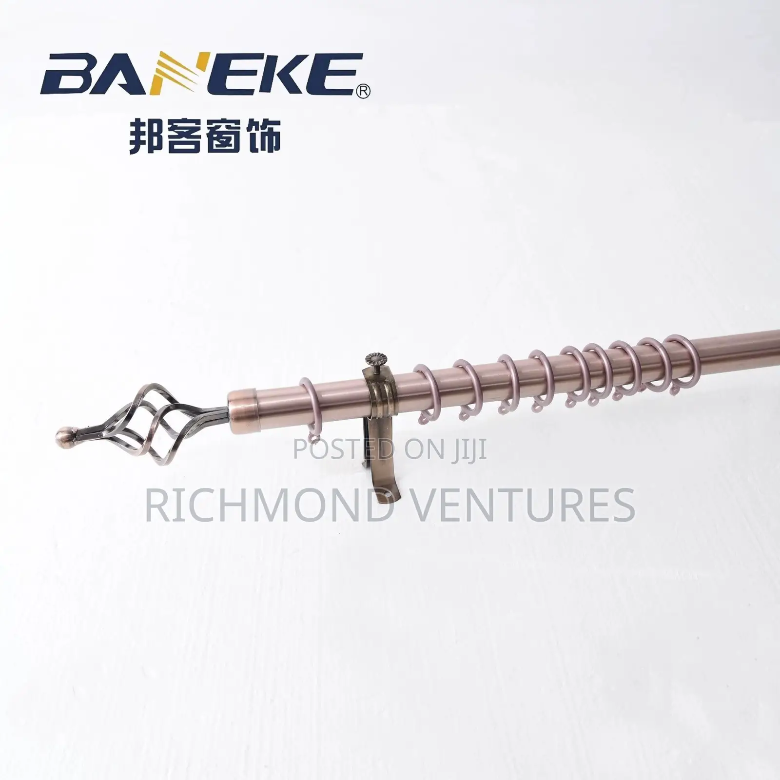 Luxury Expandable Curtains Rod Available in Diff Colors
