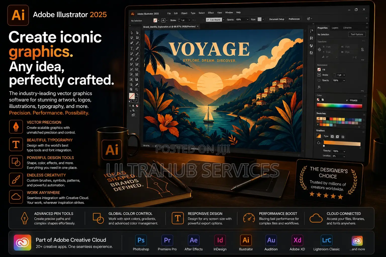Adobe Illustrator 2025-2026 macOS/Windows