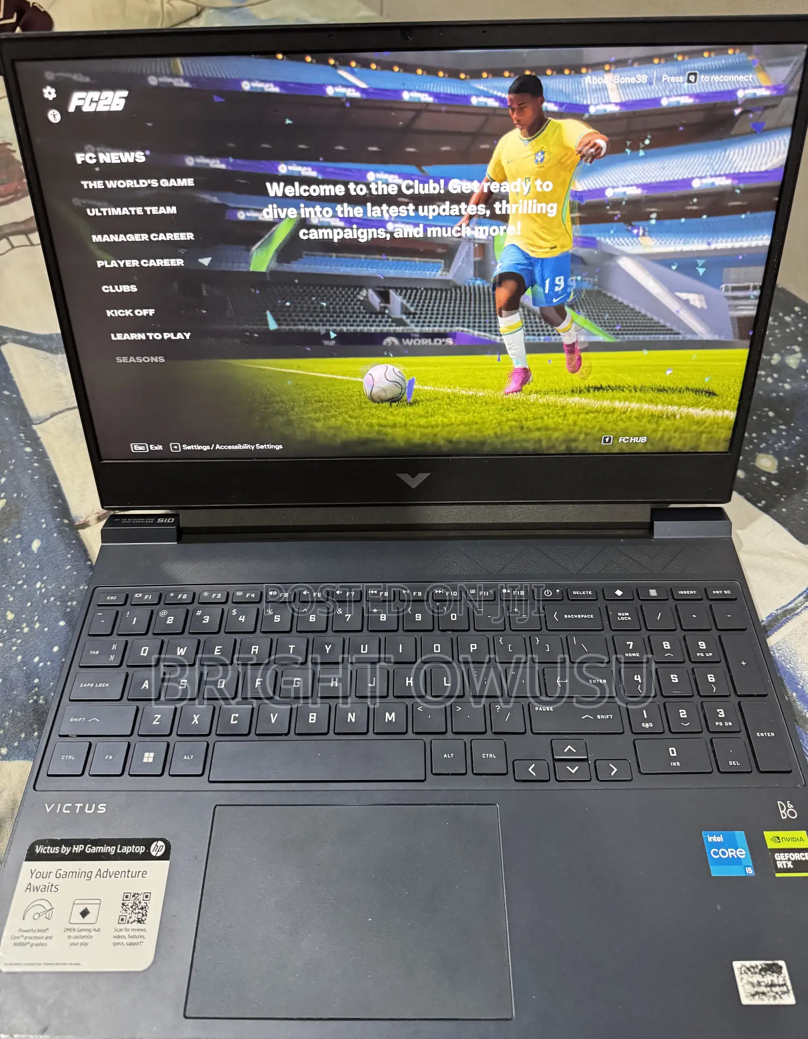 Laptop HP Victus 15 16GB Intel Core i5 SSD 512GB