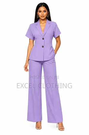 Classic Short Sleeve Suit Set