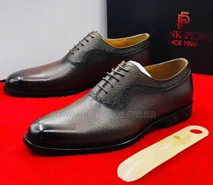 Frank Perry Textured Pebbled Leather Dress Shoe,