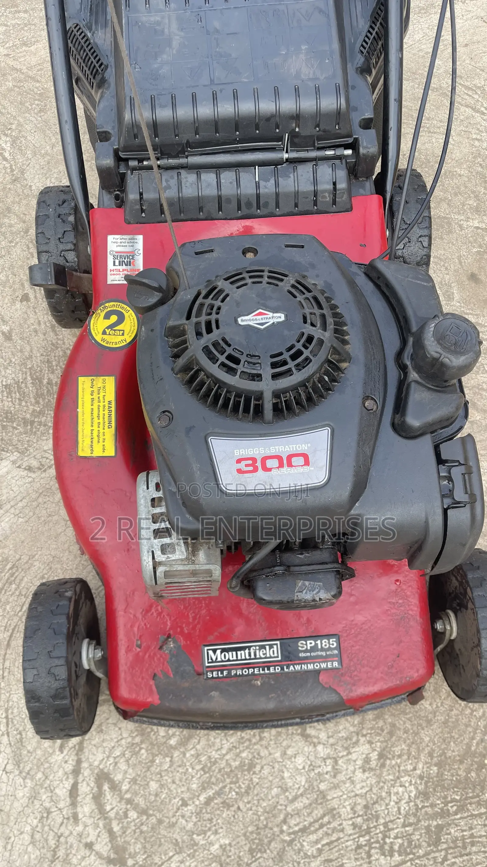 Mountfield SP185 Is a Self-Propelled Petrol Rotary Lawnmower