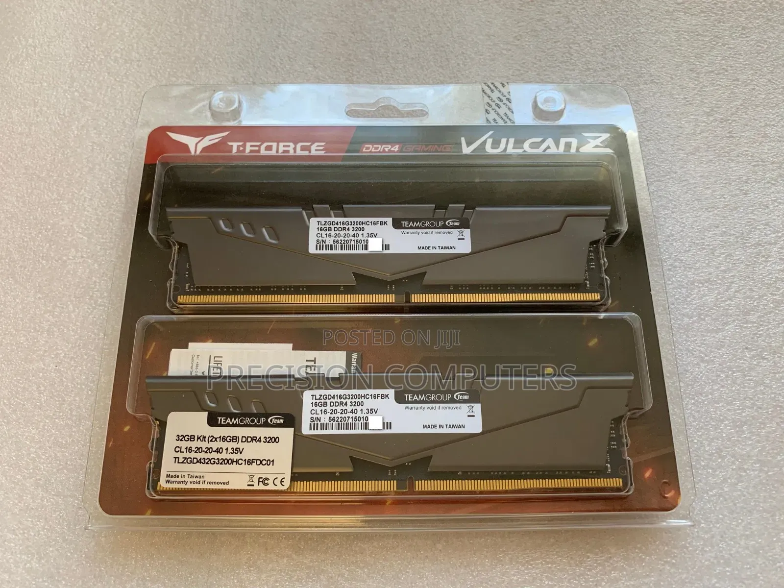 32gb DDr4 Tforce Ra