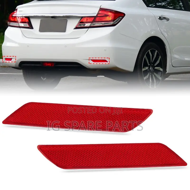 Honda Civic 2013-2015 Rear Bumper Reflector Light Pair