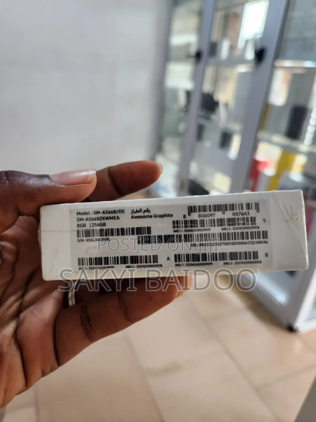 New Samsung Galaxy A56 256 GB Gray