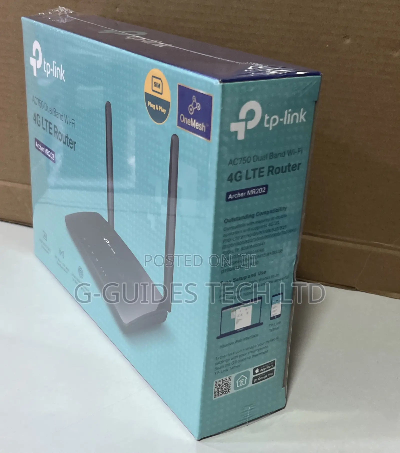 TP-Link Archer MR202 AC750 Dual Band Wi-Fi 4G LTE Router