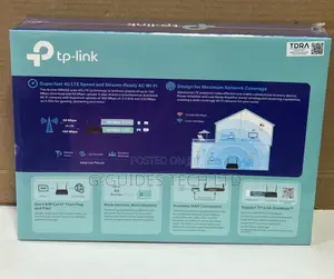 TP-Link Archer MR202 AC750 Dual Band Wi-Fi 4G LTE Router
