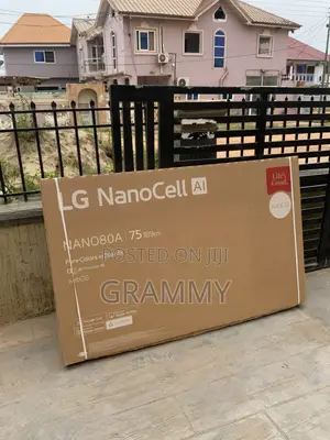 Brand New LG NanoCell AI 75" Inches — NANO80A