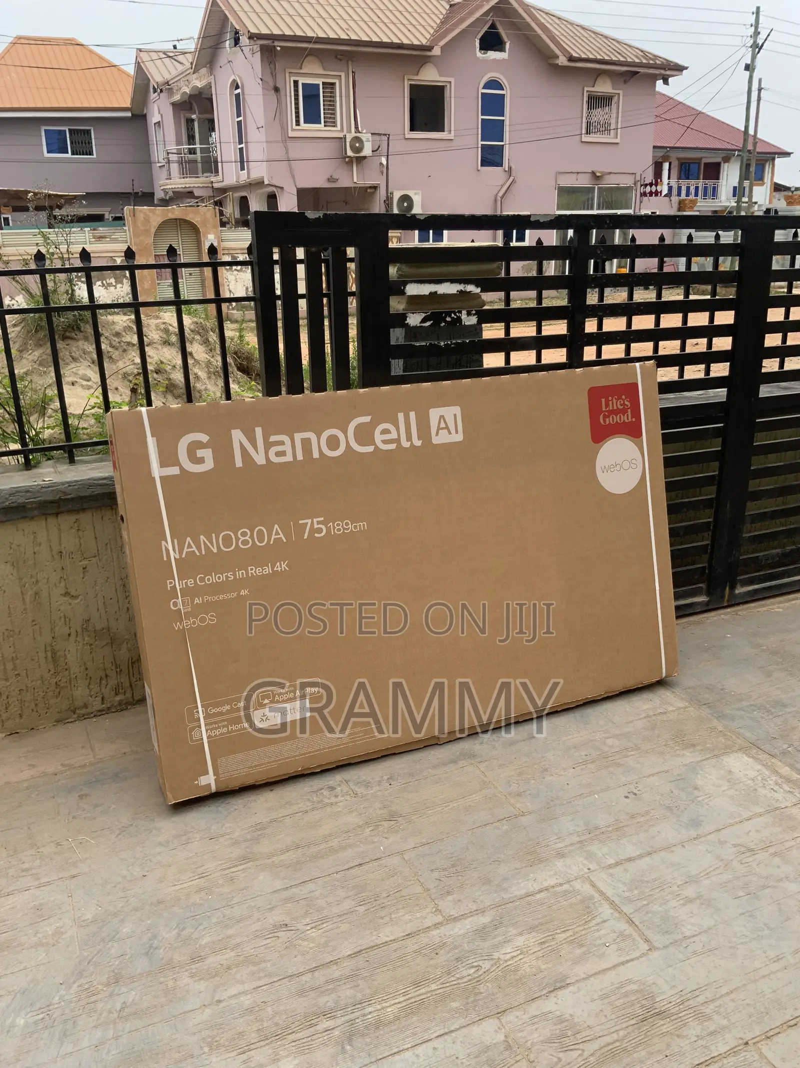 Brand New LG NanoCell AI 75" Inches — NANO80A