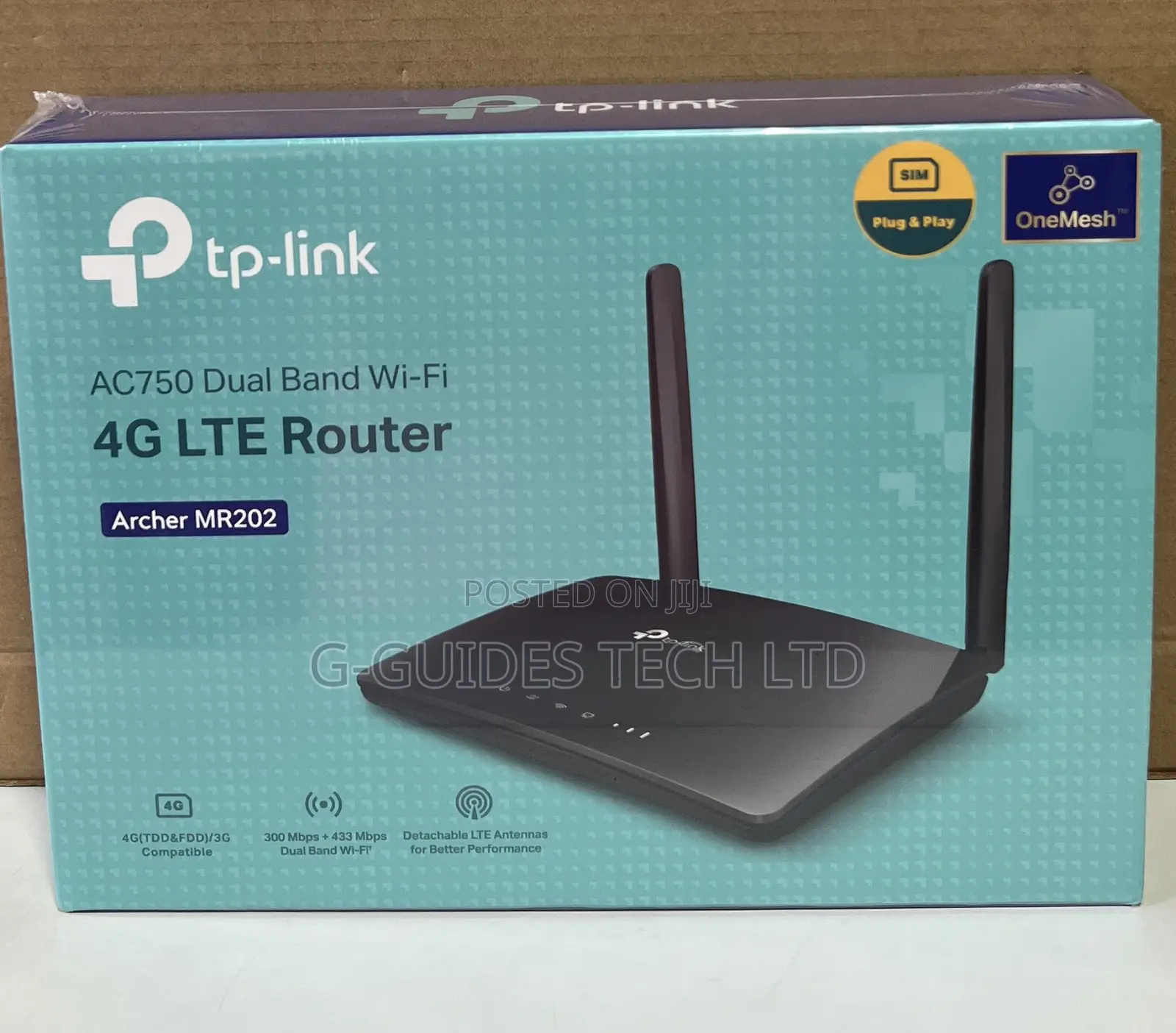 TP-Link Archer MR202 AC750 Dual Band Wi-Fi 4G LTE Router