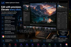 Adobe Lightroom Classic 2026 V15 for Macos or Windows