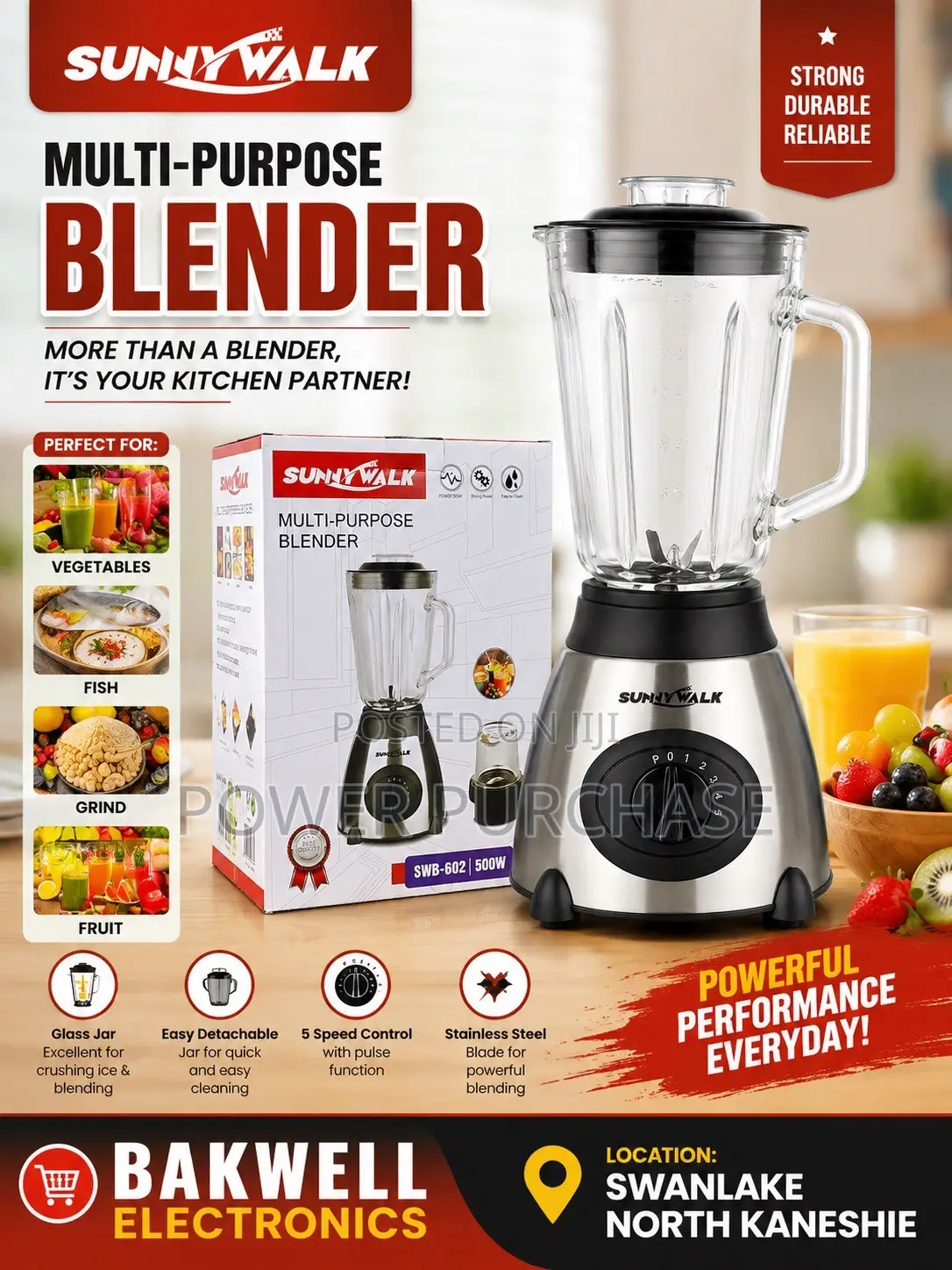 Sunnywalk Multi-Purpose Blender