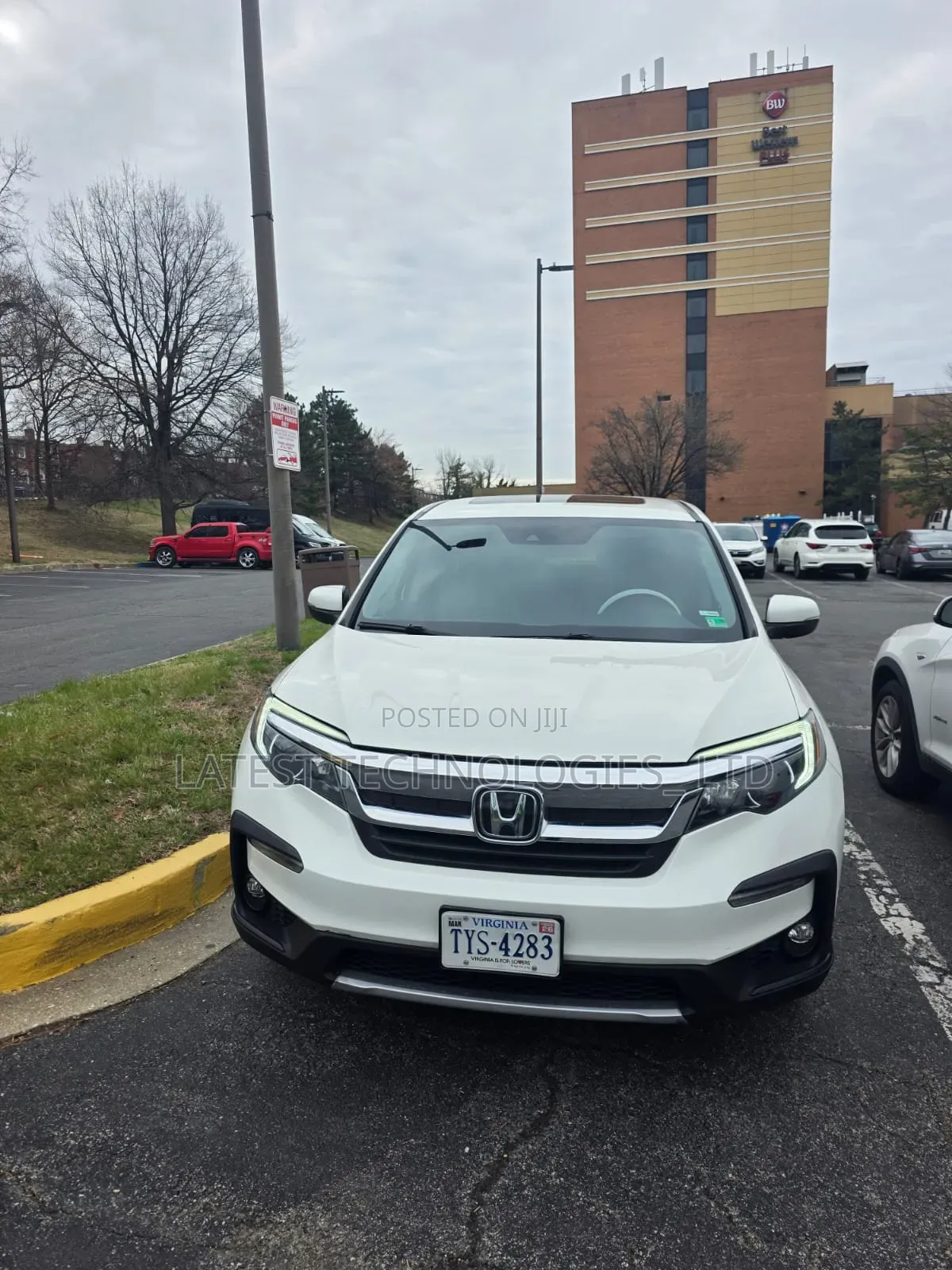 Honda Pilot EX-L AWD 2018 White