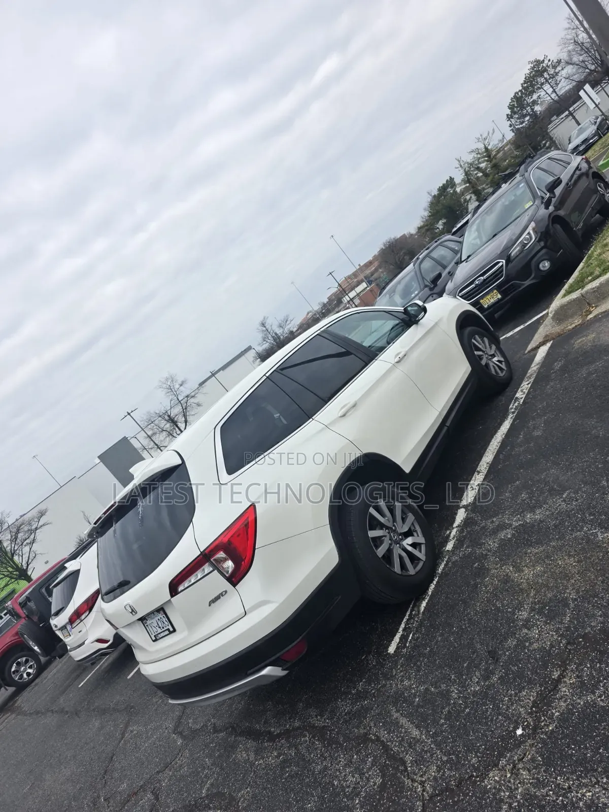 Honda Pilot EX-L AWD 2018 White