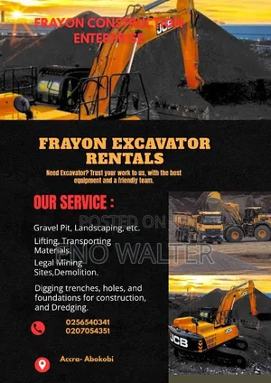 Excavator Rental