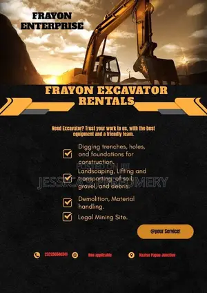 Excavator Rental