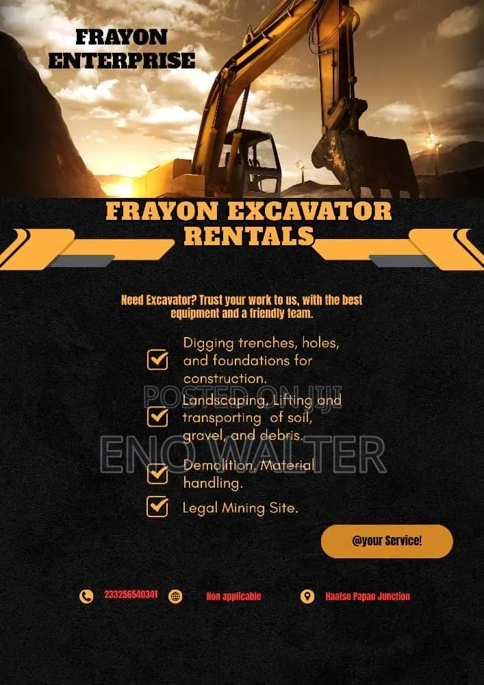 Excavator Rental