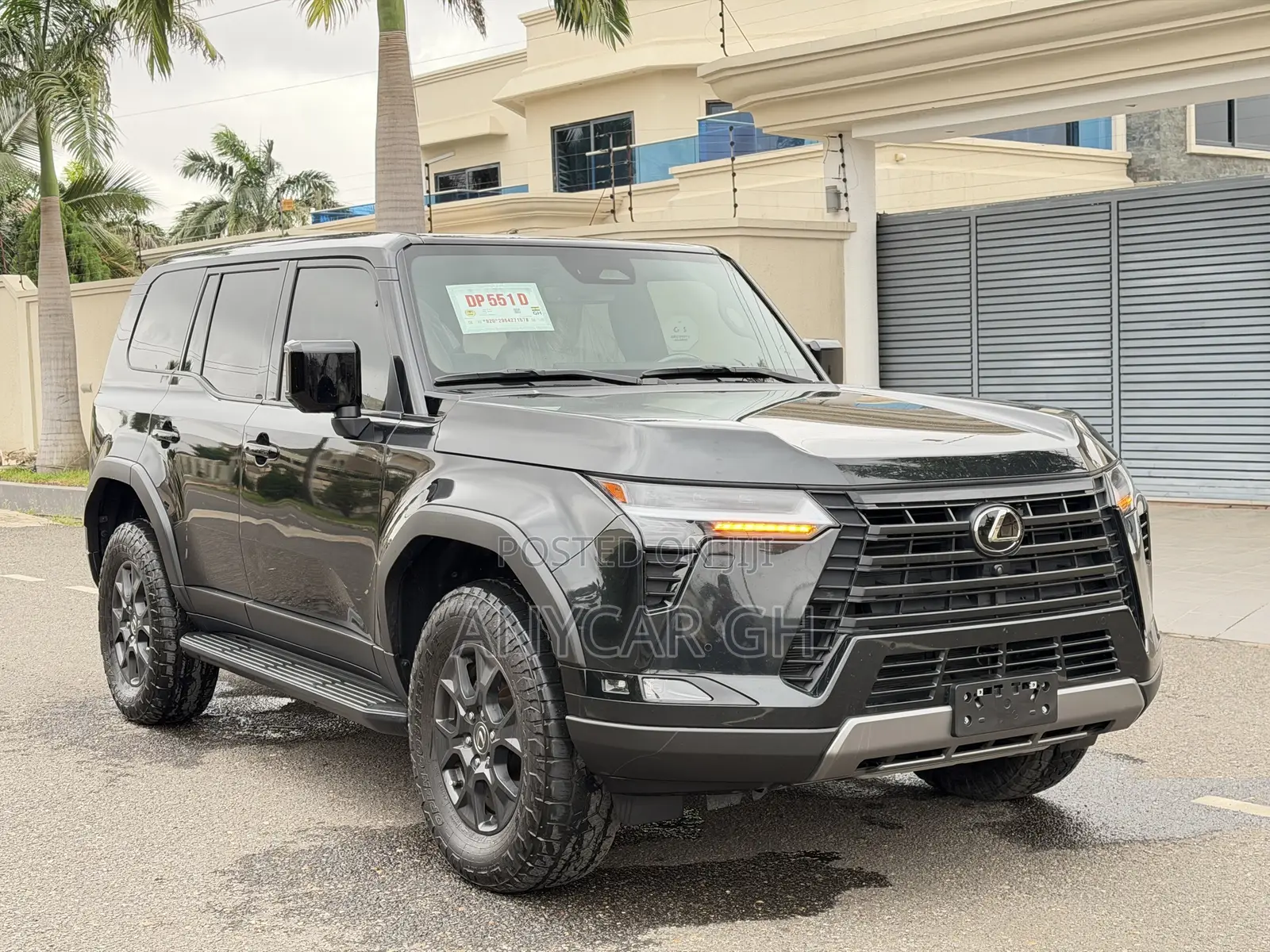 Lexus GX 550 Overtrail+ 4WD 2025 Black