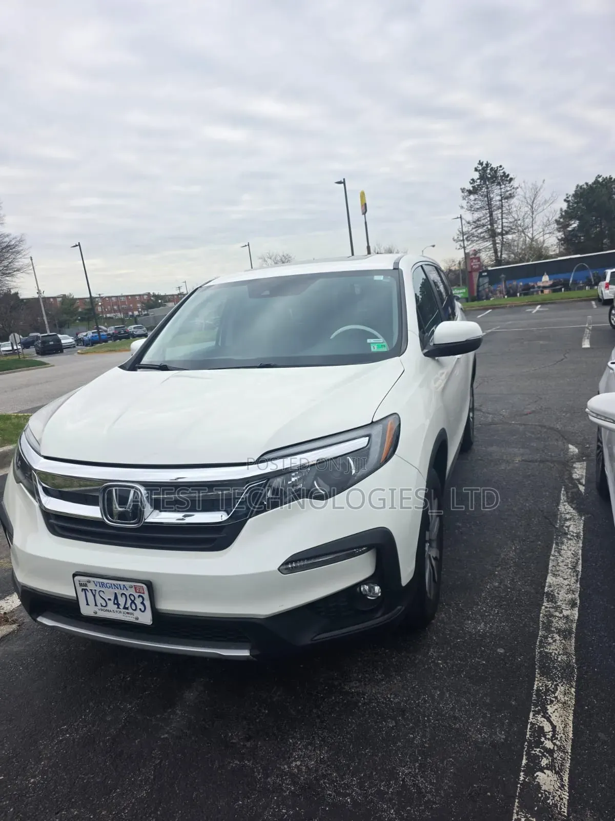 Honda Pilot EX-L AWD 2018 White