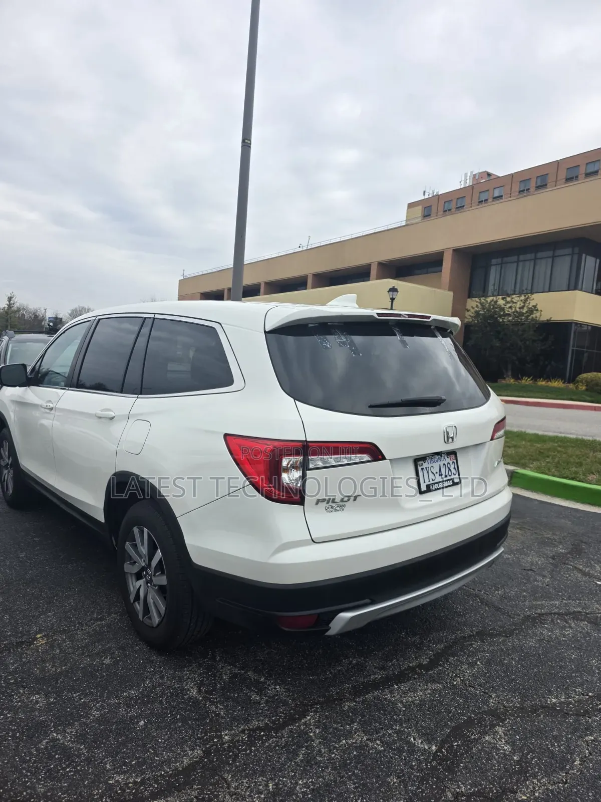 Honda Pilot EX-L AWD 2018 White