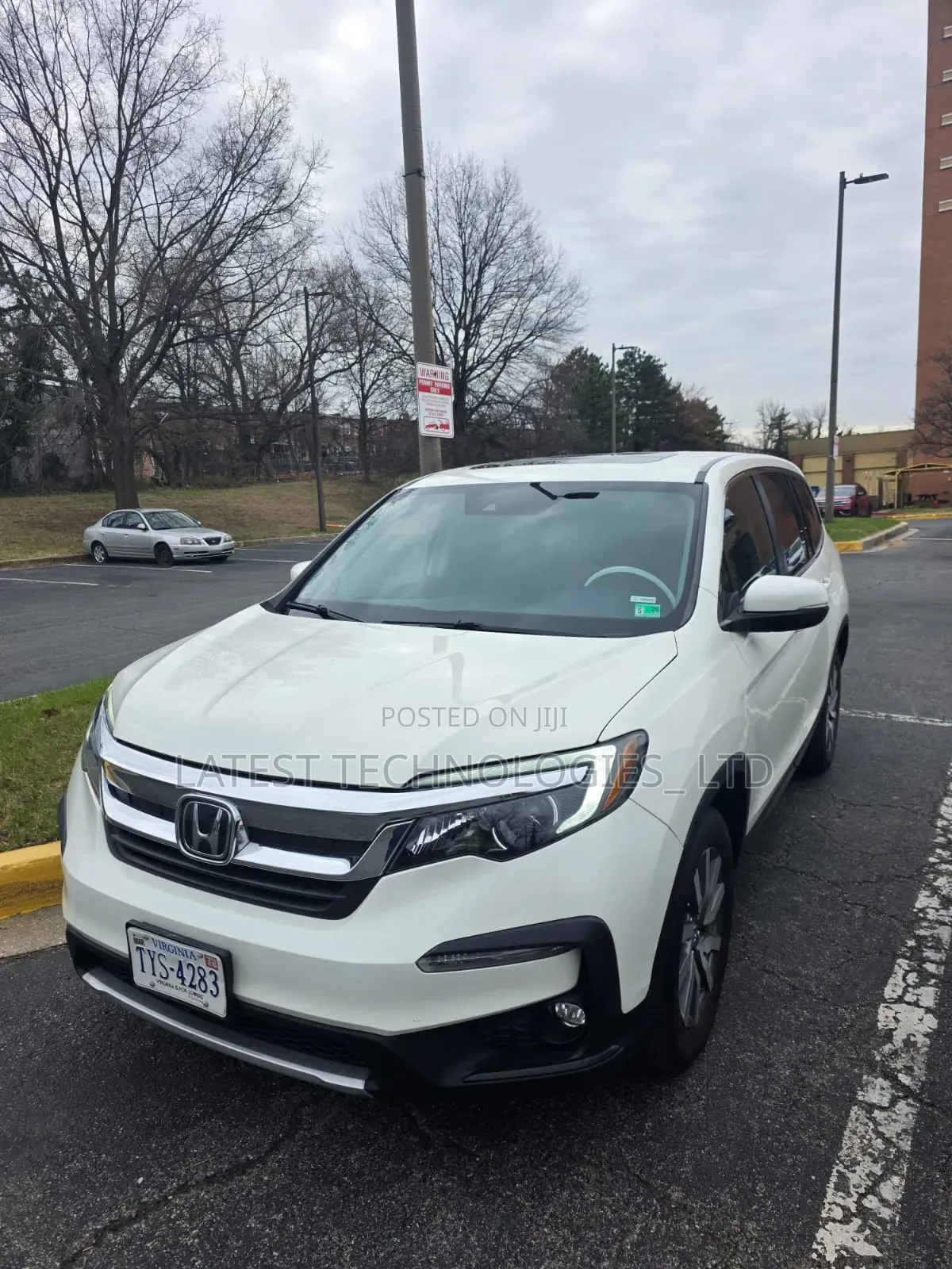 Honda Pilot EX-L AWD 2018 White