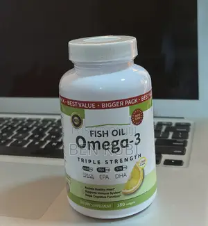 Tripple Strength Omega 3 Fish Oil- 180 Softgels