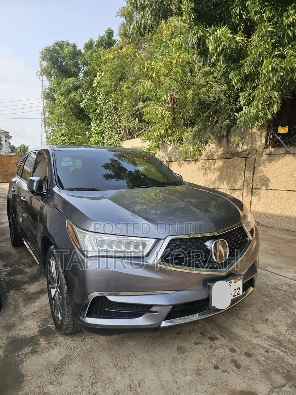 Acura MDX 2019 Gray