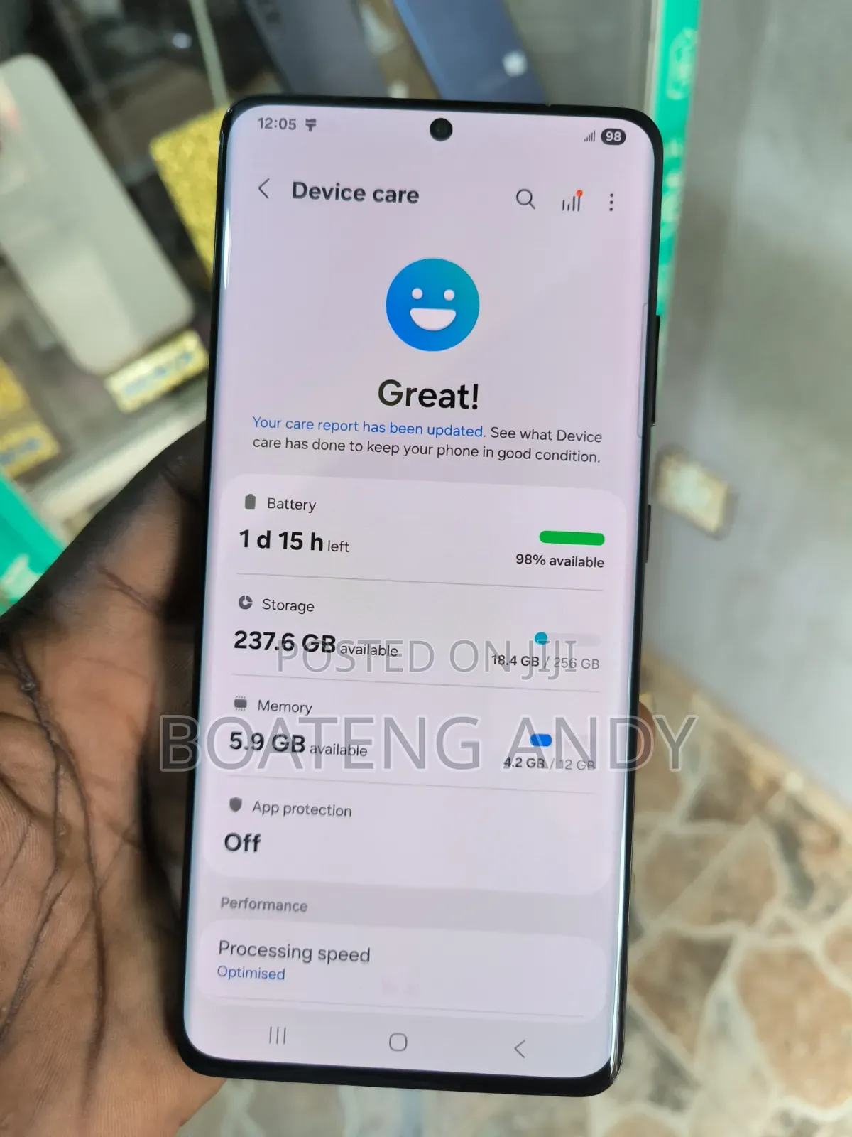 Samsung Galaxy S21 Ultra 5G 256 GB Black
