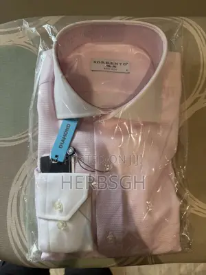 Sorrento Diamond Slim Fit Shirt – Pink