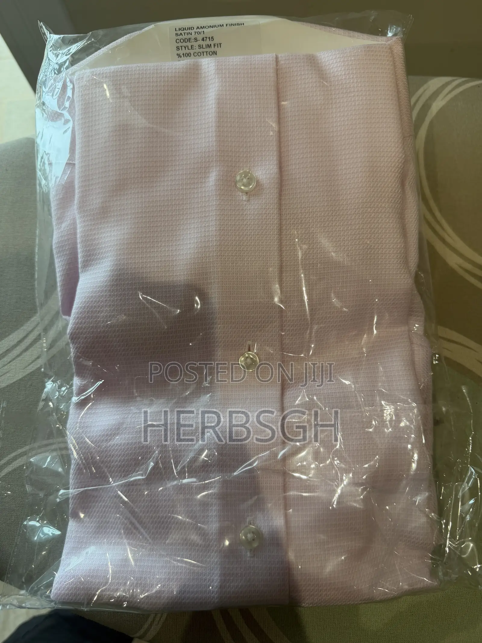 Sorrento Diamond Slim Fit Shirt – Pink