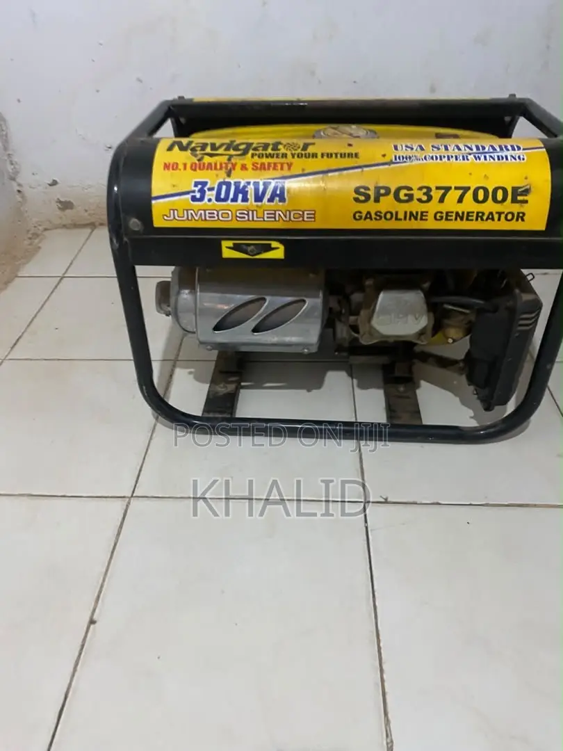  3kva Navigator Petrol Generator – Electric Start | Gh₵1,600 