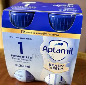 UK Imported Aptamil Formula (Ready to Feed Liquid) – 200ml Bottles