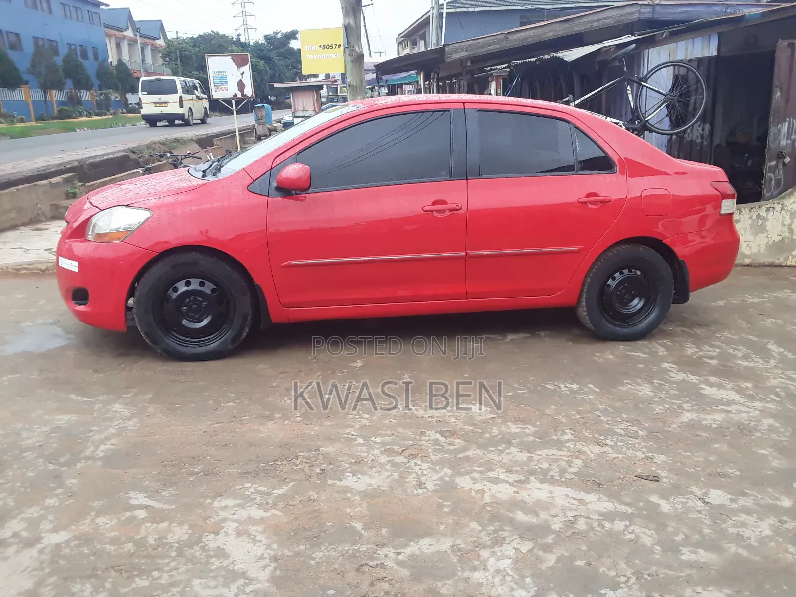Toyota Yaris 2010 Red