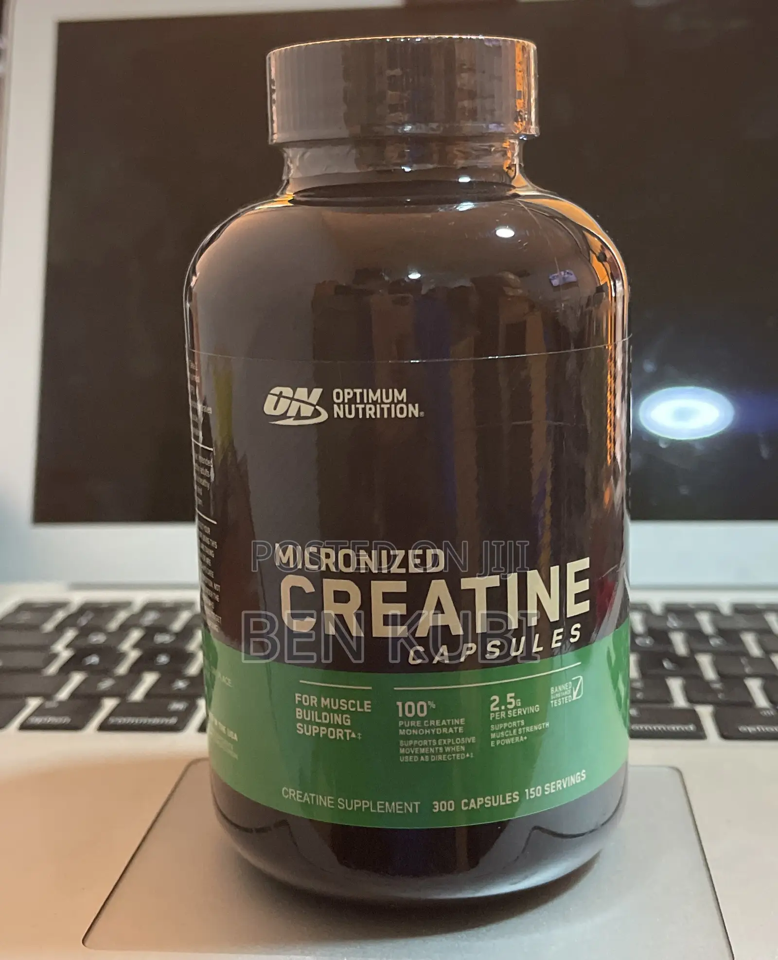 Optimum Nutrition Micronized Creatine Capsules- 300 Capsules