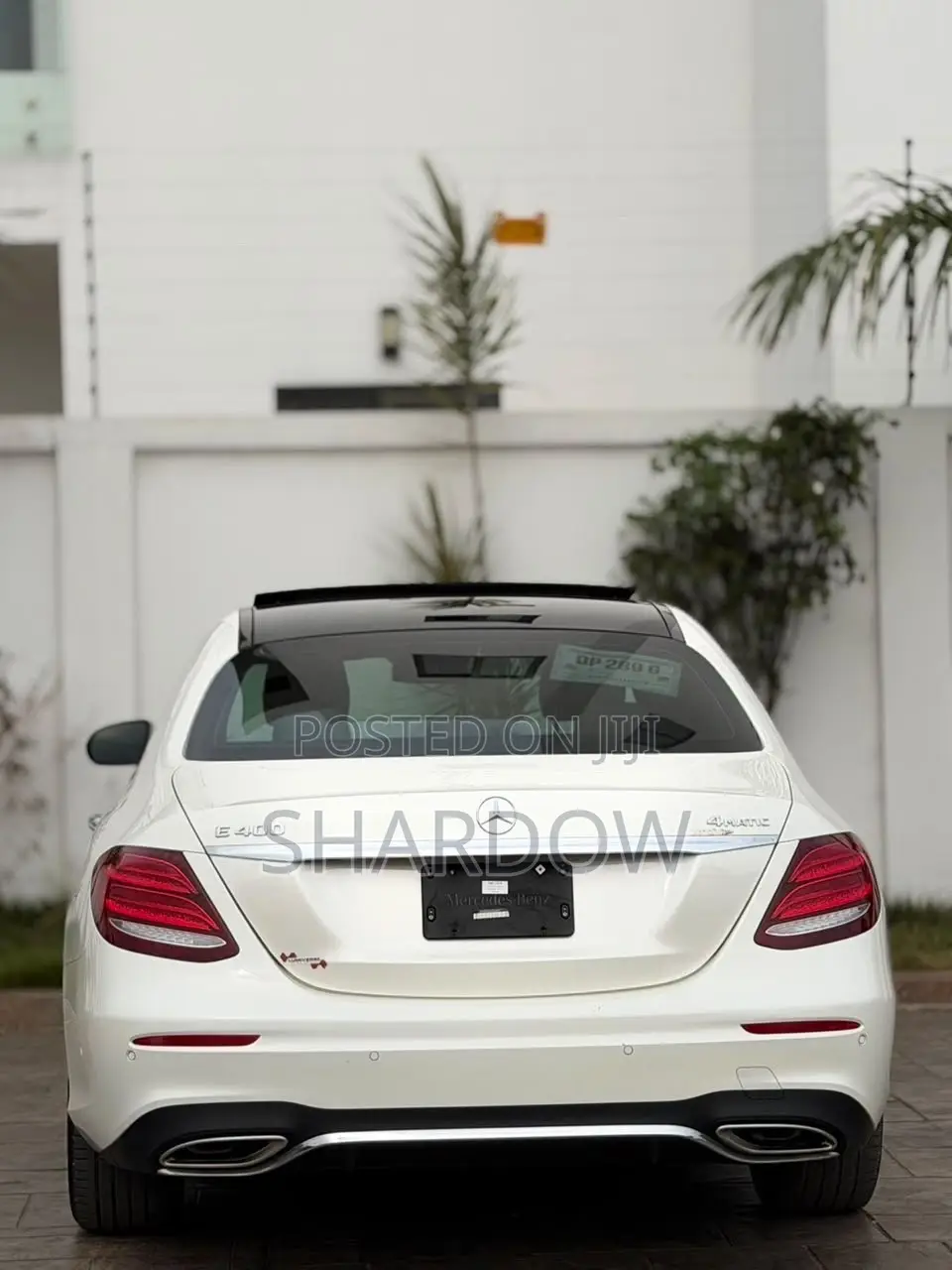 Mercedes-Benz E400 2019 White